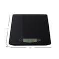 thumbnail image 3 of Home Basics Multi-functional Sleek Glass Digital Food Scale, Black, 3 of 6