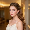 thumbnail image 4 of Unique Bargains Headband Synthetic Braided Hairpiece Wide Hair Band Hair Accessory for Various Looks Brown, 4 of 6