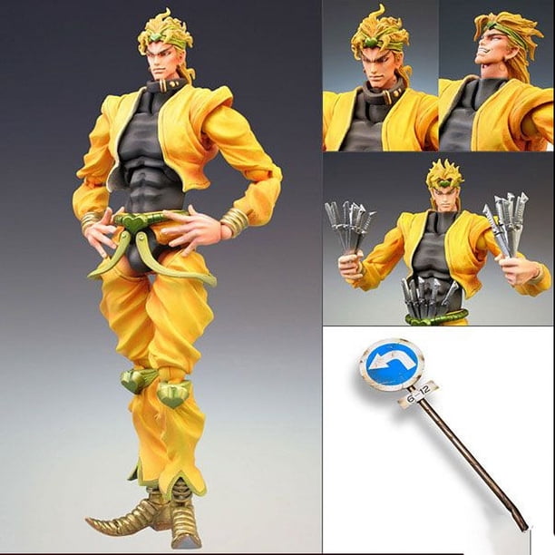 JoJo's Bizarre adventure Parte 3: Chozo Kado Dio figura de acción de anime PVC figuras realistas modelo de personaje estatua coleccionable juguetes adornos de escritorio anime colección de fans