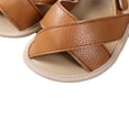 thumbnail image 3 of Baby Sandals Summer Baby Girls Solid Color Soft Sole Shoes, 3 of 5