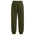 thumbnail image 5 of MYAOYINo Boundaries Womens Athletic Sweatpants High Waist Cuffed Joggers with Side Pockets, 5 of 6