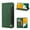 green, variant on Decase for iPhone 8 Plus/7 Plus,Stylish Premium PU Leather Wallet Folio Flip Case with Card Cash Slots Stand Cover Dual Color Shockproof Anti-Scratch Full Body Protective Shell - Black