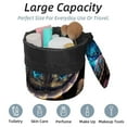 thumbnail image 2 of Portable Drawstring Mesh Bag Shower Wash Bags Foldable Travel Organizer, 2 of 5