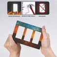 thumbnail image 4 of Moody Go Away Alone Switch Cover Decorative Wall Plate 3-Gang Standard Size, 4 of 5
