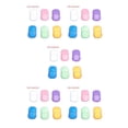 thumbnail image 3 of Billuyoard 20 Pieces Temporary Scented Slice Sheets Washing Box Natural Camping Supply with Plastic Hand Sanitary Soap Fragrance Tablet Type2 NO2, 3 of 6