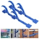 thumbnail image 4 of Gancho De Baño Con Tornillos Poste Telescópico Fácil De Instalar Colgador De Ropa De 2 Ganchos Azul Para Herramientas De Jardinería Ropa Para Colgar En La Piscina ANGGREK Otros, 4 of 8