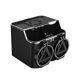 thumbnail image 1 of Caja de almacenamiento para reposabrazos de coche, compartimento de almacenamiento, portavasos plegable, estuche de pañuelos para Negro, 1 of 5