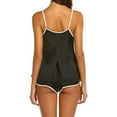 thumbnail image 5 of LilyLLL Womens Summer Solid Color Pajamas Set Cami Top Shorts Sleepwear, 5 of 5