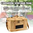thumbnail image 4 of Bolsa Grande con Cremallera para Acampar, Estufa Antigolpes, Bolsa de Transporte para Utensilios de Cocina, Organizador de Almacenamiento Multifuncional para Accesorios de Camping, 4 of 6