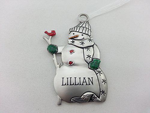 Hallmark Personalized Metal Snowman Christmas Ornament Luke