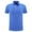 Blue, variant on Men's Golf Sports Shirt Moisture Wicking Quick Dry Short Sleeve Casual Lapel Polo Shirt