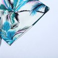 thumbnail image 3 of Hawaiian Shirts for Women Summer Tropical Print Button Down Shirts Casual Beach Shirts White S, 3 of 8