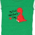 thumbnail image 4 of Inktastic My First Valentine's Day Boys or Girls Baby Bodysuit, 4 of 5
