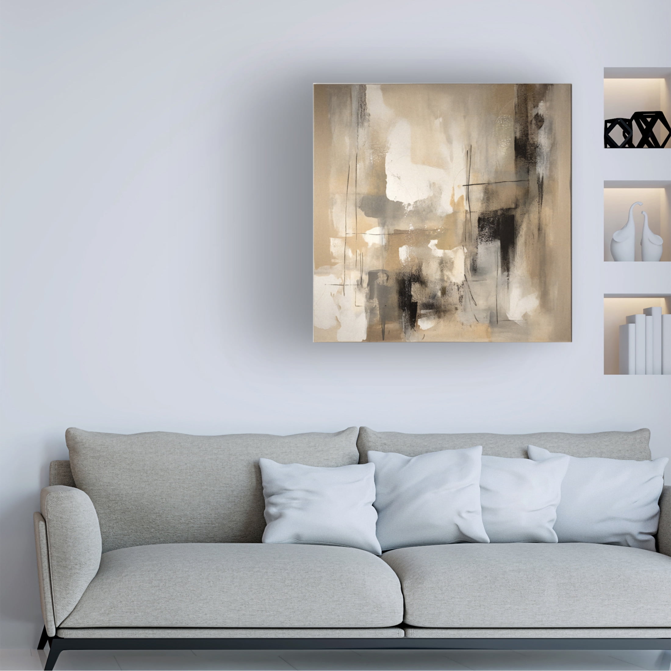 Trademark Fine Art Emel Tunaboylu  Po 3 Canvas Wall Art