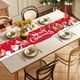 thumbnail image 4 of Christmas Table Runner Faux Linen Holiday Decor for Dining Table Party Decoration Indoor Outdoor Seasonal Festive Home Kitchen Decorations, 4 of 6