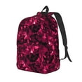 thumbnail image 1 of Disketp Burgundy Tie Dye Mochila de Lona Estampada, Mochila Escolar de Viaje Ligera para Estudiantes y Portátil-Small, 1 of 5