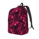 thumbnail image 1 of Easygdp Burgundy Tie Dye Mochila de Lona Resistente para Laptop, Compatible con Laptops de 15 a 17 pulgadas, Ideal para Escuela, Trabajo y Viajes-Medium, 1 of 5