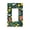 Single Gang, variant on Tennis Court Icon Pattern Light Switch Cover Decorator Duplex Wall Plate 1-Gang Receptacle Outlet Decor