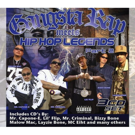 Gangsta Rap Meets Hip-hop Legends [Pt. 2] (CD)