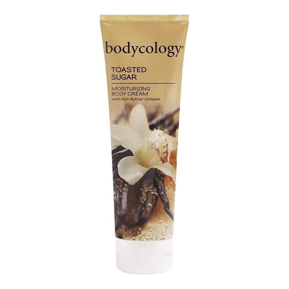 Bodycology Moisturizing Body Cream for Women, Toasted Sugar, 8.0 Ounce