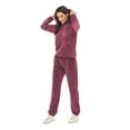 thumbnail image 5 of Tinglu Tracksuit Womens 2 Pieces Joggers Outfits Sweatsuits Set Sports Suits (Tops + Pants), 5 of 8
