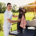 thumbnail image 6 of Easygdp Tomatoes Golf Towel 24x16in for Men and Women with Carabiner Clip for Easy Attachment, 6 of 8