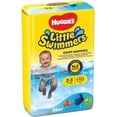 thumbnail image 2 of Huggies Little Swimmers Disposable Swim Nappies, Size 2-3 - 12 Nappies Total, 2 of 4