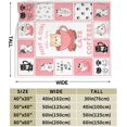 thumbnail image 5 of Cat Blanket for Cat Lovers Cozy Fluffy Cat Coffee Fleece Throw Blankets Plush Soft Warm Just a Girl Who Loves Cats and Coffees Lightweight Flannel Gifts Blanket for Adult Kids 60"X50", 5 of 6