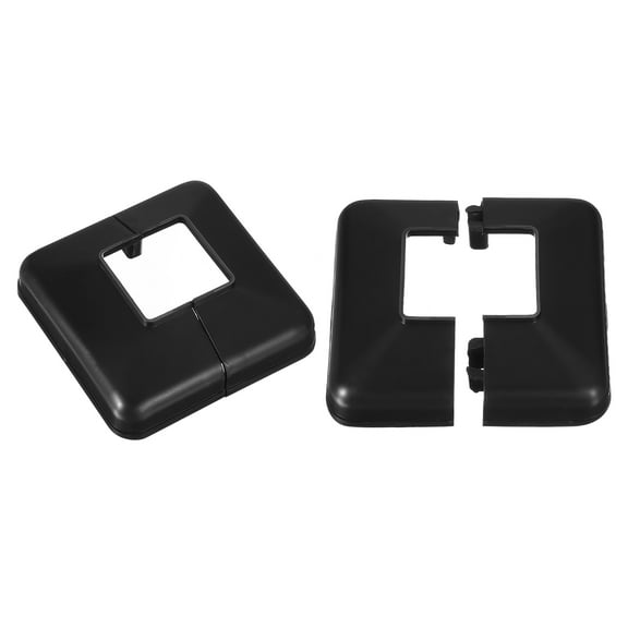 Post Skirt, 2 Pack 40x40mm Plastic Post Base Cover Trim Skirt,100x100mm(Overall)