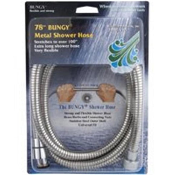 Whedon Products 2722643 Hose Shower Stainless Steel Stretch - 78 In.