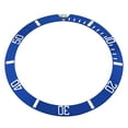 thumbnail image 2 of BEZEL INSERT FOR TAG HEUER WATCH 36MM X 31MM BLUE SILVER, 2 of 2