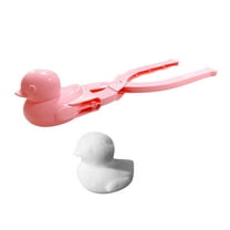 Snowball Maker Tool Duck Shape Snow Ball Tongs Clip With Handle