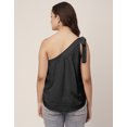 thumbnail image 2 of Moomaya Solid One Shoulder Sleeveless Tops For Women, Sexy Tank Casual Vacation Clothing, 2 of 8