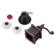 thumbnail image 4 of Dollhouse Coffee Grinder Pot, Alloy And Plastic Lifelike Simulation Durable 3 Set 1:12 Dollhouse Miniature Coffee Maker  For Collection, 4 of 8