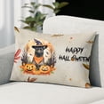 thumbnail image 2 of Happy Halloween Belgian Malinois Witches Hat Pumpkin Carving Pillowcase Double Sided Sheepdog Dog Lover Gifts Pillow Case Covers - 02019, 2 of 3