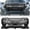 Matte Black, variant on AMERICAN MODIFIED Grille w/Lights for 19-21 GMC Sierra 1500 Base, & SLE