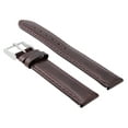 thumbnail image 2 of 18MM PLAIN LEATHER WATCH BAND STRAP FOR OMEGA SPEEDMASTER SEAMASTER PLANET BROWN, 2 of 2