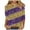 Purple, variant on CLOISE Womens 3/4 Sleeve Tops Mardi Gras Plus Size Shirts Crewneck Holiday Pullover Purple Green Gold Loose Holiday Blouses