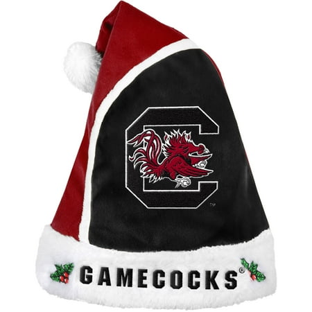 Forever Collectibles NCAA 2015 Santa Hat, University of South Carolina Gamecocks
