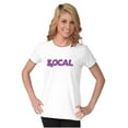 thumbnail image 3 of Louisiana Local Home State Pride Womens Fitted Plus Size Graphic Tee Brisco Brands 3X, 3 of 5