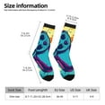 thumbnail image 2 of Bingfone Compression Socks for Women and Men Long Socks for Running Athletic Cycling Nurse- Gaming, 2 of 6