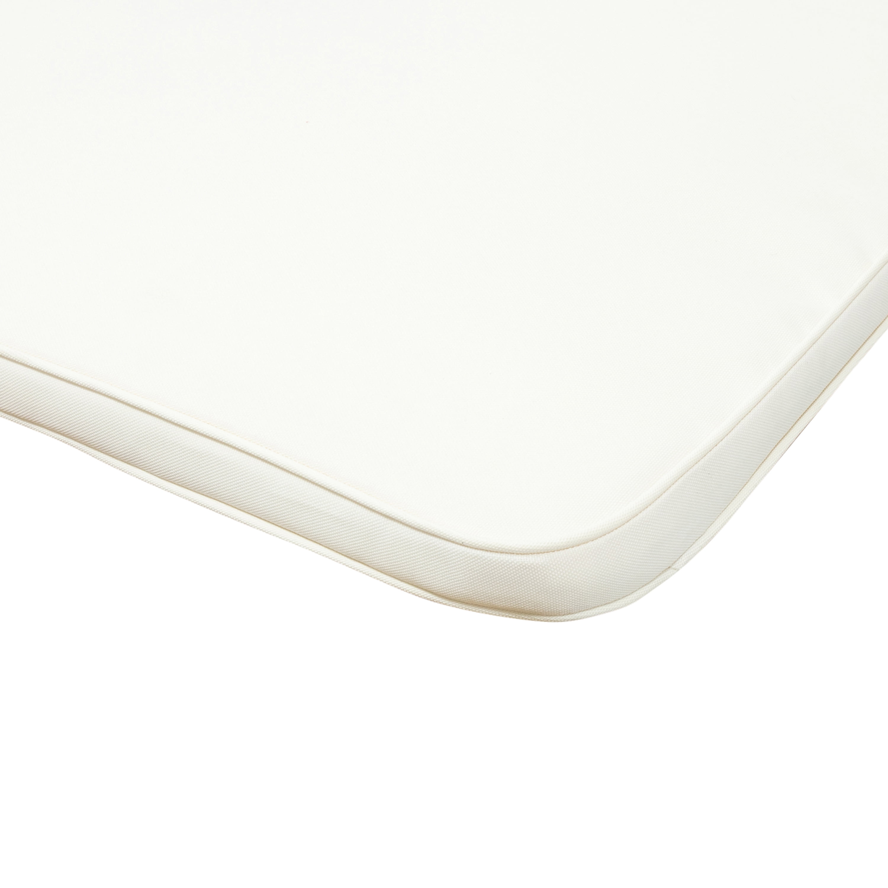Outdoor Chaise Lounge Replacement Cushion, Soft Pad for Outdoor Recliner Chair Patio Garden, Cream