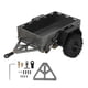 thumbnail image 2 of Remolque de Coche RC Goma Antideslizante de aleación de Aluminio Remolque de Enganche RC de Alta Dureza y Alta Resistencia para Coche 1/18 RC ANGGREK  Otros, 2 of 8