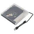 thumbnail image 2 of External Optical Drive Enclosure, External DVD Drive Box Portable Type A C Port 5Gbps Data Transfer  for Laptop, 2 of 7