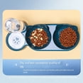 thumbnail image 2 of QualitChoice Automatic Water Storage Double Bowl For Cats And Dogs Siphon Principle Anti Spill Cat Food Bowl Pink, 2 of 6
