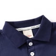 thumbnail image 5 of LYMAYTER Kids Baby Boys Summer 2pcs Outfit Short-Sleeved Colorblocking T-Shirt Tops + Cotton Shorts Set for 1-8 Years, 5 of 9