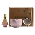 thumbnail image 2 of Matcha Tea Set With Whisk Ceramic Bowl & Holder – Matcha Making Kit For Traditional Japanese Tea – Ideal Matcha Set For Beginners And, 2 of 5