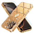 thumbnail image 1 of Funda de teléfono Choiche compatible con iPhone 16 Pro Max Glitter Gold, 1 of 7