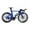 Blue, variant on Esquirla Dolity Bike Model Die-Cast Bike Model Toy 1:10 Scale Simulate Riding Bike Model Blue