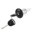 thumbnail image 3 of LYUMO Door Lock Cylinder Aluminum Alloy Front Right Driver\'s Door Lock Cylinder With, 3 of 8